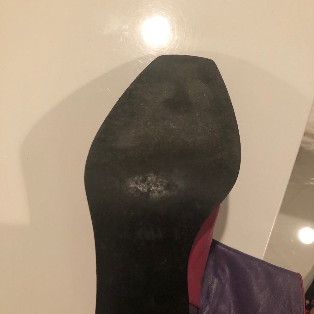 Leather + Python Booth Made In Italy - image 2